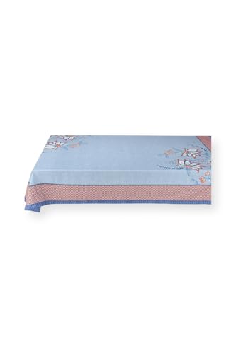PIP STUDIO 51035043 Flower Festival Tischdecke Blue 140 x 180 cm (1 Stück) von PIP STUDIO