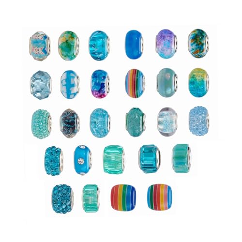 54pcs große Lochperlen farbenfrohe 5-mm-Loch-Acryl-Strass-Perlen-Abstandshalter mit mehreren genutzten glänzenden europäischen Perlen für DIY-Bastel-Ohrring-Armband-Halskette Herstellung 54pcs große Lochperlen farbenfrohe 5-mm-Loch-Acryl-Strass-Perlen-Abstandshalter mit mehreren genutzten glänzenden europäischen Perlen für DIY-Bastel-Ohrring-Armband-Halskette Herstellung von PIUpiuLIANG