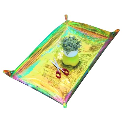 PIUpiuLIANG Plantendrückte Matte, wasserdichte Leder -Pflanze -Blumenerde, 17 x 30 Zoll Pflanzung, Faltbare tragbare Wiederholung für Innenpflanzen, Stil 3Repoting von PIUpiuLIANG