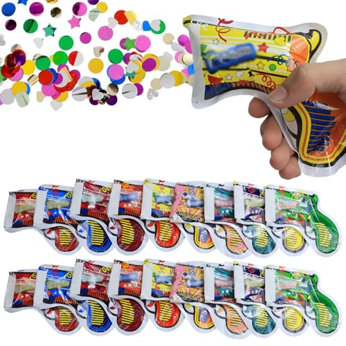 50 Stück Konfetti Pistolen Set, Party Konfettikanone, Shooter Confetti Kanone, Handheld Party Popper Hochzeit Konfettikanone Für Karneval, Geburtstag, Hochzeit, Silvester, Partys, Jubiläum 50 Stück Konfetti Pistolen Set, Party Konfettikanone, Shooter Confetti Kanone, Handheld Party Popper Hochzeit Konfettikanone Für Karneval, Geburtstag, Hochzeit, Silvester, Partys, Jubiläum von PIWOSGOL
