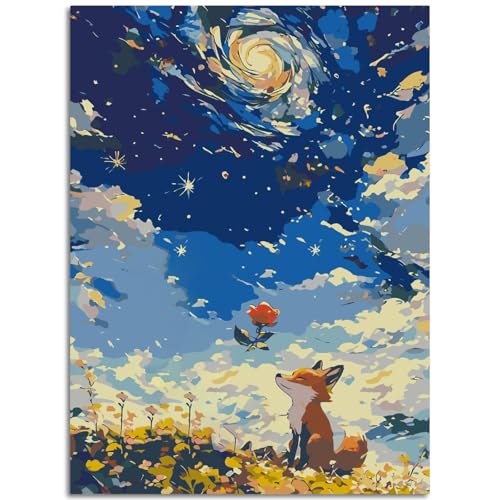 PIWOSGOL Malen Nach Zahlen Erwachsene Kinder, Malset mit Rahmen, DIY Handgemalt Ölgemälde Kit, Malen Nach Zahlen ab 5 6 7 8 9 10 Jahre, Paint by Numbers für Geschenke und Wand Dekoration 30x40cm PIWOSGOL Malen Nach Zahlen Erwachsene Kinder, Malset mit Rahmen, DIY Handgemalt Ölgemälde Kit, Malen Nach Zahlen ab 5 6 7 8 9 10 Jahre, Paint by Numbers für Geschenke und Wand Dekoration 30x40cm von PIWOSGOL