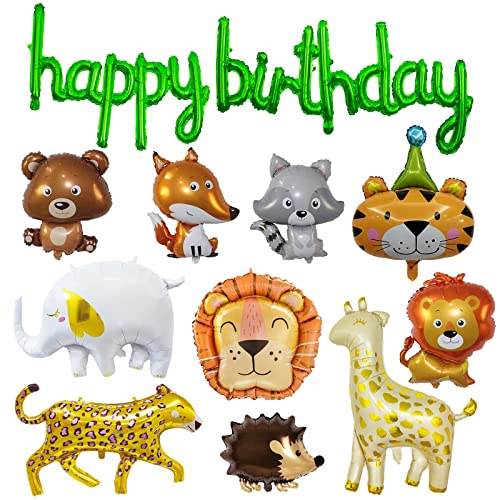 Animal Party Dekorationen, Jungle Safari Animal Party Dekor für Kinder Geburtstagsfeier (Dschungel) von PIXHOTUL