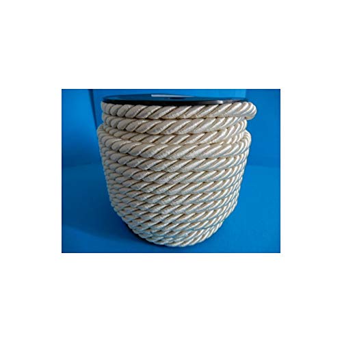 PIZZITALIANI Kordelband Creme GELB geflochtene – Durchmesser 10 mm x 10 m, 3-strängiges Kordel, aus Polypropylen mit Baumwollkern, für Weihnachts- und Karnevalsbasteln PIZZITALIANI Kordelband Creme GELB geflochtene – Durchmesser 10 mm x 10 m, 3-strängiges Kordel, aus Polypropylen mit Baumwollkern, für Weihnachts- und Karnevalsbasteln von PIZZITALIANI LACES & RIBBONS SINCE 1953