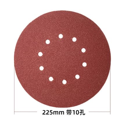 Schleifscheiben 50Stück 10 Löcher 225 mm Schleifpapier für Fein- und Grobschliff, Verschiedene Körnungen Je 10x 40/60/80/120/240 Exzenterschleifer Schleifpapier Schleifscheiben 50Stück 10 Löcher 225 mm Schleifpapier für Fein- und Grobschliff, Verschiedene Körnungen Je 10x 40/60/80/120/240 Exzenterschleifer Schleifpapier von PJCFTCWKJ