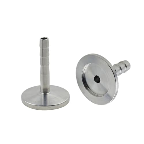 PKNVKZIDK 1PC 10mm Vacuum Hose Barb x KF50 Vacuum KF Camp SUS 304 Stainless Steel Pipe Fitting von PKNVKZIDK