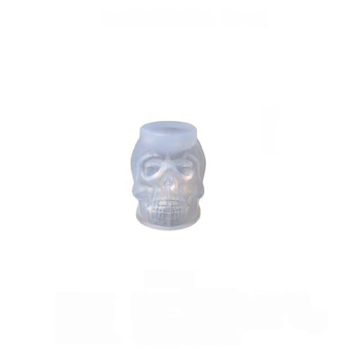 Silikonform mit Totenkopf- und Halloween-Harzformen-Set – Premium-Tannenzapfen-Kerzenformen zur Kerzenherstellung, Moldes de Silicona para Velas DIY Weihnachtsbasteln, Heimdekoration, Geschenkset, 2 Silikonform mit Totenkopf- und Halloween-Harzformen-Set – Premium-Tannenzapfen-Kerzenformen zur Kerzenherstellung, Moldes de Silicona para Velas DIY Weihnachtsbasteln, Heimdekoration, Geschenkset, 2 von PKRANZYHKAL