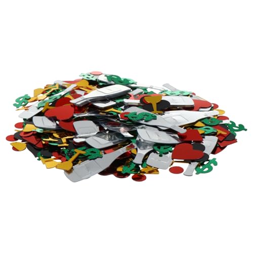 PLAFOPE 1 Packung Konfetti mit Pokerthema Dekoration für Festivaltische Plastik-pokerkarten Einfach Zu Verwenden Bringen Freude auf Ihre Party Geeignet für Hochzeiten PLAFOPE 1 Packung Konfetti mit Pokerthema Dekoration für Festivaltische Plastik-pokerkarten Einfach Zu Verwenden Bringen Freude auf Ihre Party Geeignet für Hochzeiten von PLAFOPE