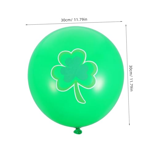 PLAFOPE Partydekorationen Für Das Irische Festival Patricks Shamrock-ballon-kuchenaufsätze 43-teiliges Set Für Zuhause von PLAFOPE