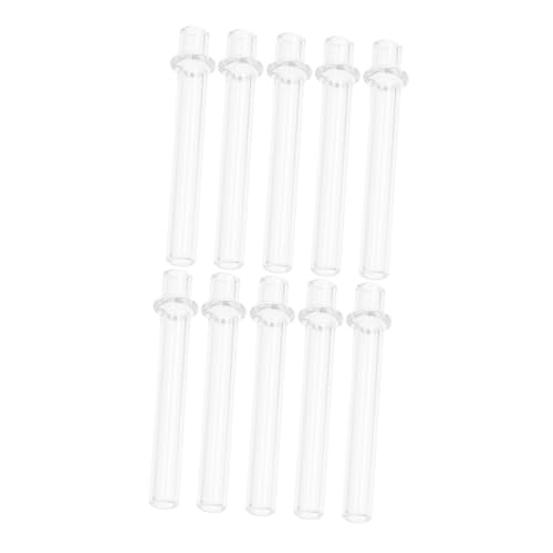 PLAFOPE 10 Stück Glas Docht Halterung für Öl Lampen Hitzebeständig Klare Ersatzteile für Petroleum Laternen Kompatibel mit Verschiedenen Lampentypen Für Innen Außen Dekoration und Camping PLAFOPE 10 Stück Glas Docht Halterung für Öl Lampen Hitzebeständig Klare Ersatzteile für Petroleum Laternen Kompatibel mit Verschiedenen Lampentypen Für Innen Außen Dekoration und Camping von PLAFOPE