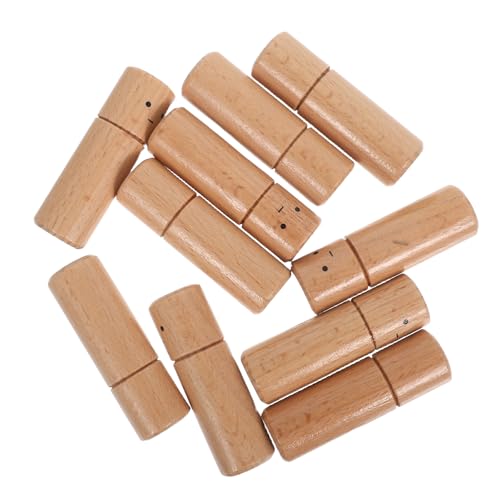 PLAFOPE 10 Stück Holz-Steckpuppen: Naturholz-Steckpuppen für Heimwerkerprojekte und Heimdekoration – unbehandelte Holzfiguren zum Malen, Skizzieren und Ausmalen PLAFOPE 10 Stück Holz-Steckpuppen: Naturholz-Steckpuppen für Heimwerkerprojekte und Heimdekoration – unbehandelte Holzfiguren zum Malen, Skizzieren und Ausmalen von PLAFOPE