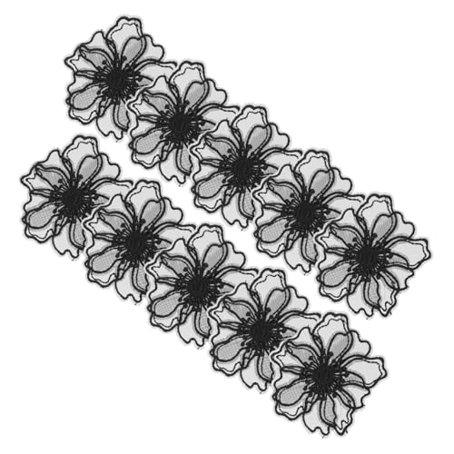 PLAFOPE 10 Stück Teiliges Bunte Bestickte Spitzenblumen Aufbügel patches für Kleidung DIY Applikationen Geeignet für Kleider Taschen Jeans Hüte und Bastelprojekte PLAFOPE 10 Stück Teiliges Bunte Bestickte Spitzenblumen Aufbügel patches für Kleidung DIY Applikationen Geeignet für Kleider Taschen Jeans Hüte und Bastelprojekte von PLAFOPE