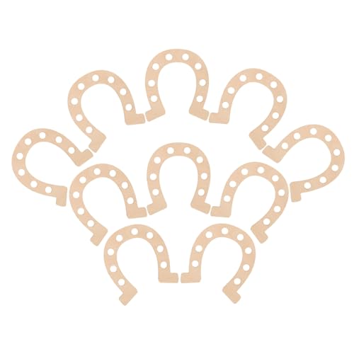 PLAFOPE 10 Stück Teiliges Unvollendete Hufeisenförmige Holzscheiben für DIY Basteln und Malen Beidseitig Bemalbar Handgefertigte Holzplättchen für Kreative Dekoration und Geschenkideen PLAFOPE 10 Stück Teiliges Unvollendete Hufeisenförmige Holzscheiben für DIY Basteln und Malen Beidseitig Bemalbar Handgefertigte Holzplättchen für Kreative Dekoration und Geschenkideen von PLAFOPE