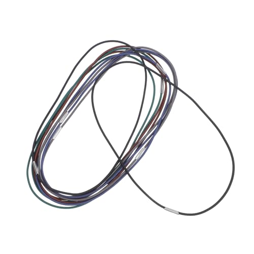 PLAFOPE 10 Stück Verstellbare Elastikbänder für Traveler S Notebook Dehnbare Nylon-straps für Notizbücher Planer Lederjournale Flexible Sichere Halterung für Reise Diy-notizhefte von PLAFOPE