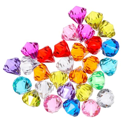 PLAFOPE Diamanten Edelstein S Acryl Spielzeug Schmuck Spielset Piraten Schatzsuche Party Favors Zufällige Farbe von PLAFOPE