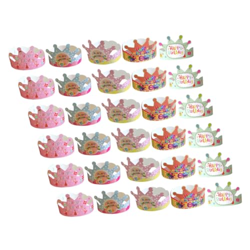 PLAFOPE 100 Stück Geburtstagskrone Für Bunte Partykronen Hüte Aus Idealer Kopfschmuck Für Jungen Und ädchen Perfekte Dekoration Für Kindergeburtstage Und Feiern PLAFOPE 100 Stück Geburtstagskrone Für Bunte Partykronen Hüte Aus Idealer Kopfschmuck Für Jungen Und ädchen Perfekte Dekoration Für Kindergeburtstage Und Feiern von PLAFOPE