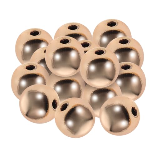 PLAFOPE 100 Stück Goldene Spacer Perlen Nahtlose Kreisperlen Runde Kleine Perlen für DIY Armbänder Schmuckherstellung Zubehör Handwerk PLAFOPE 100 Stück Goldene Spacer Perlen Nahtlose Kreisperlen Runde Kleine Perlen für DIY Armbänder Schmuckherstellung Zubehör Handwerk von PLAFOPE