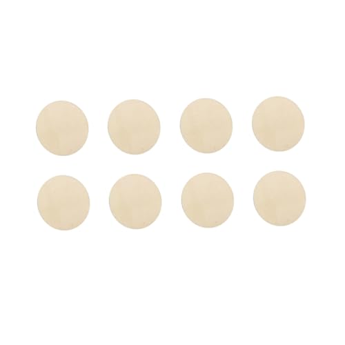 PLAFOPE 100 Stück Holzscheiben Rund Blanke Holzplättchen DIY Basteln Handmalerei Foto Requisiten Dekoration Holzstücke für Kreative Projekte PLAFOPE 100 Stück Holzscheiben Rund Blanke Holzplättchen DIY Basteln Handmalerei Foto Requisiten Dekoration Holzstücke für Kreative Projekte von PLAFOPE