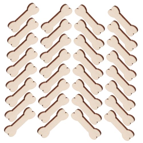 PLAFOPE 100 Stück Holzscheiben in Knochenform Unbemalte Holzornamente für DIY Bastelprojekte Vielseitige Holzdeko für Heim Partydekoration Kreative Knochenverzierungen aus Holz PLAFOPE 100 Stück Holzscheiben in Knochenform Unbemalte Holzornamente für DIY Bastelprojekte Vielseitige Holzdeko für Heim Partydekoration Kreative Knochenverzierungen aus Holz von PLAFOPE