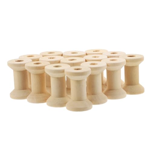 PLAFOPE 100 Stück Holzspulen Natürliche Nähspulen für Stickerei und Handarbeit Vielseitig Einsetzbar für DIY Garnhalter Minimalistisch Elegantes Design für Kreative Projekte PLAFOPE 100 Stück Holzspulen Natürliche Nähspulen für Stickerei und Handarbeit Vielseitig Einsetzbar für DIY Garnhalter Minimalistisch Elegantes Design für Kreative Projekte von PLAFOPE
