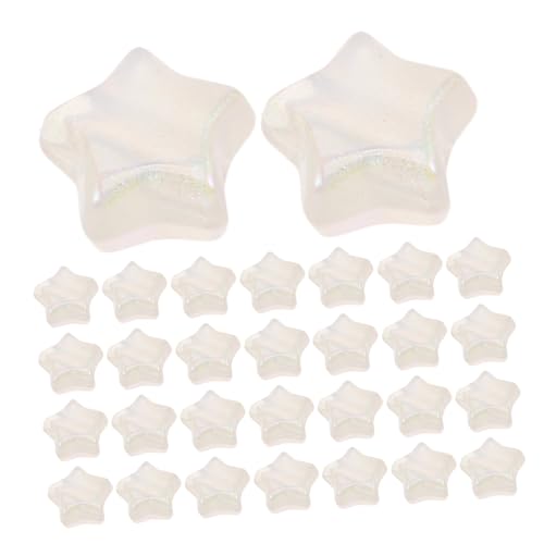 PLAFOPE 100 Stück Kunststoff Stern Perlen Sternform Spacer Perlen Leichtes Material Originelles Design Für DIY Halskette Armband Schmuck Zubehör PLAFOPE 100 Stück Kunststoff Stern Perlen Sternform Spacer Perlen Leichtes Material Originelles Design Für DIY Halskette Armband Schmuck Zubehör von PLAFOPE