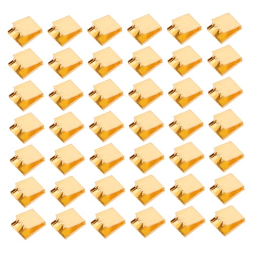 PLAFOPE 100 Stück Kupfer Crimp Endkappen Metall Pinch Crimp Ends Stopper für Kleidung Rucksäcke Zelte Multifunktionale Kordelenden Zubehör für Schmuckherstellung PLAFOPE 100 Stück Kupfer Crimp Endkappen Metall Pinch Crimp Ends Stopper für Kleidung Rucksäcke Zelte Multifunktionale Kordelenden Zubehör für Schmuckherstellung von PLAFOPE