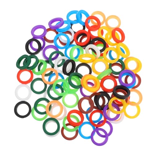 PLAFOPE 100 Stück Silikon Schlüsselhüllen Bunte Flexible Schlüsselkappen mit Hoher Elastizität und Ölresistenz Kratzfest Waschbar Praktisch für Haus Büro und Reise Vielseitig Einsetzbar PLAFOPE 100 Stück Silikon Schlüsselhüllen Bunte Flexible Schlüsselkappen mit Hoher Elastizität und Ölresistenz Kratzfest Waschbar Praktisch für Haus Büro und Reise Vielseitig Einsetzbar von PLAFOPE
