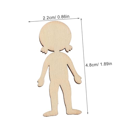 PLAFOPE 100 Stück Teiliges Holzfiguren Bastelset für Jungen Mädchen Naturbelassene Holz Personenformen zum Bemalen Kreative DIY Holzfiguren für und Förderaktivitäten Schadstofffrei PLAFOPE 100 Stück Teiliges Holzfiguren Bastelset für Jungen Mädchen Naturbelassene Holz Personenformen zum Bemalen Kreative DIY Holzfiguren für und Förderaktivitäten Schadstofffrei von PLAFOPE