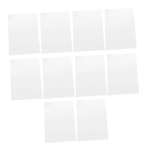 PLAFOPE 100 Stück Teiliges Transparentes Dokumentenmappe Wasserfeste Kunststoff ordner für Büro und Schule Vielseitige Aktenaufbewahrung Papiere zum Organisieren und Schützen von von PLAFOPE