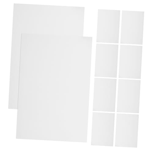 PLAFOPE 10Blätter Metallic Karton M² Glänzendes Bastelpapier für DIY Projekte Einladungen Kreative Bastelarbeiten Stark und Langlebig Silberfolie von PLAFOPE