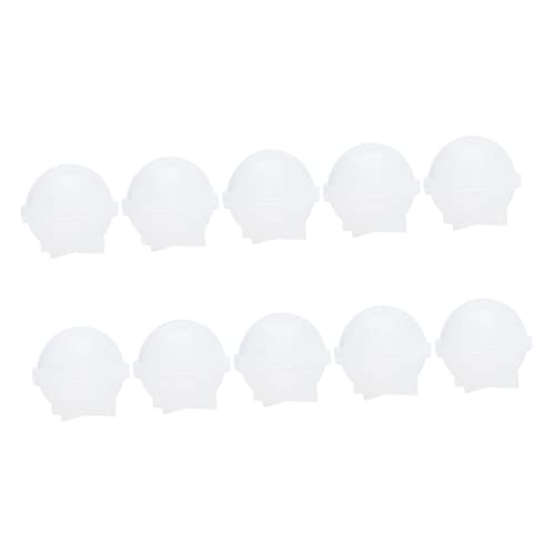 PLAFOPE 10Stücke Silikonformen für Epoxidharz Runde Kugel Gießformen Leicht zu Reinigen für DIY Schmuck Kuchen Fondant und Schokoladendekoration PLAFOPE 10Stücke Silikonformen für Epoxidharz Runde Kugel Gießformen Leicht zu Reinigen für DIY Schmuck Kuchen Fondant und Schokoladendekoration von PLAFOPE
