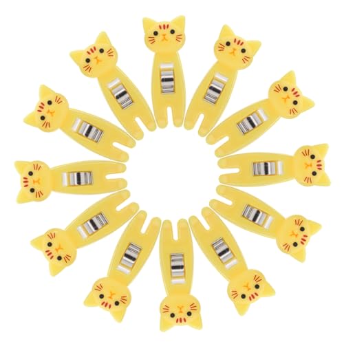 PLAFOPE 12 Stück Niedliche Snack beutelclips und Multifunktionale Papierklammern für Notizen und Belege Praktisch und Tragbar für Büro Zuhause und Reisen Kreative Tischorganisation PLAFOPE 12 Stück Niedliche Snack beutelclips und Multifunktionale Papierklammern für Notizen und Belege Praktisch und Tragbar für Büro Zuhause und Reisen Kreative Tischorganisation von PLAFOPE