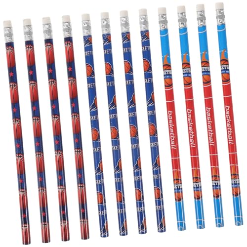 PLAFOPE 12 Stück Teiliges Basketball Motiv Holzbleistift Radiergummi Ergonomisch Geformte Schreib Malstifte für Schüler Künstler Vielseitig Einsetzbar im Klassenzimmer und Alltag PLAFOPE 12 Stück Teiliges Basketball Motiv Holzbleistift Radiergummi Ergonomisch Geformte Schreib Malstifte für Schüler Künstler Vielseitig Einsetzbar im Klassenzimmer und Alltag von PLAFOPE