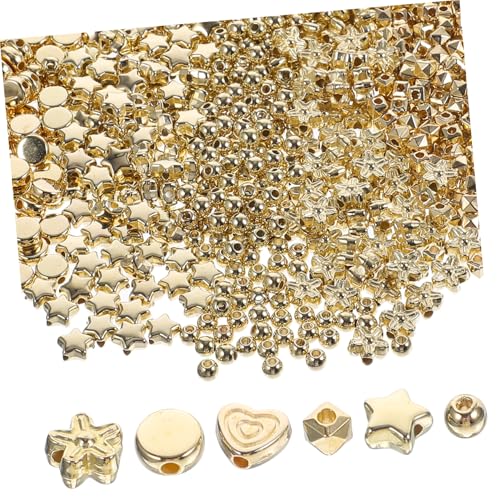 PLAFOPE 1200 Stück Teiliges DIY Schmuckherstellung Perlen aus Kunststoff Facettierte Kleine Perlen für Armbänder Halsketten und Kreative Bastelprojekte für Erwachsene von PLAFOPE