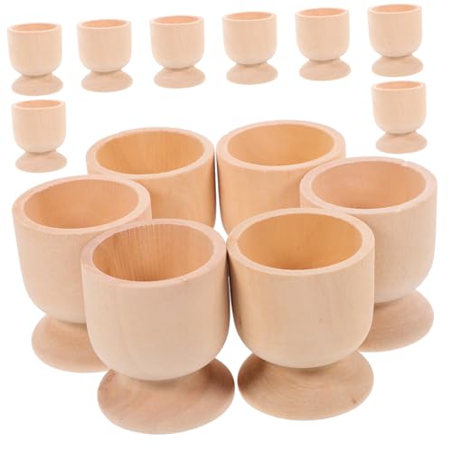 PLAFOPE 15 Stück Teiliges Holz Eierhalter zum Bemalen Stabiler DIY Eierbecher für Ostern Unvollendete Halter für Große Eier Vielseitige Osterdeko für Küche Party und Familienfeiern PLAFOPE 15 Stück Teiliges Holz Eierhalter zum Bemalen Stabiler DIY Eierbecher für Ostern Unvollendete Halter für Große Eier Vielseitige Osterdeko für Küche Party und Familienfeiern von PLAFOPE