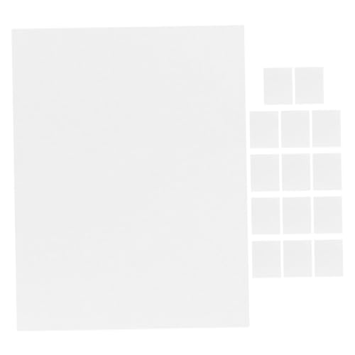 PLAFOPE 15 Stück Teiliges Transparentes Vinyl Stickerpapier Bedruckbar Für Tintenstrahl drucker Klare Folie Hohe Dichte Schnelle Trocknung Für DIY Basteln und Aufkleber Herstellung von PLAFOPE