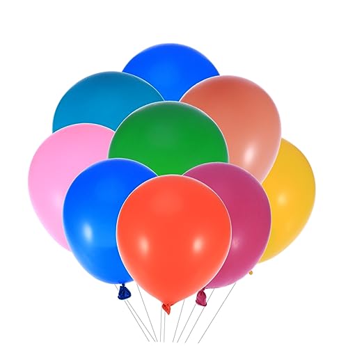 PLAFOPE 18 Stk Luftballons zum Geburtstag hochzeitsdeko spielzeug für kinder balloon gram Hochzeitsballons metallische Luftballons Latexballons Luftballons für die Party schmücken von PLAFOPE