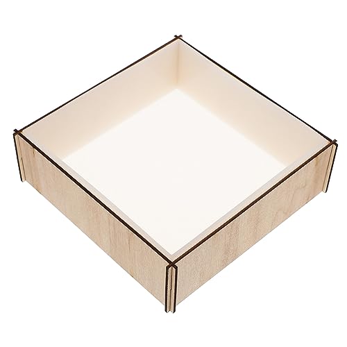PLAFOPE 1Satz Quadratische Silikonform für DIY Bastelprojekte Wiederverwendbare Epoxidharz Mulde für Buchenden Untersetzer und Heimdekoration Flexibles Material Langlebig von PLAFOPE