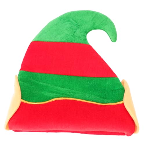 PLAFOPE 1Stk Weihnachtselfe Mütze weihnachtsmütze für kinder weihnachtsmannmützen für kinder Weihnachtskappe Weihnachtsmannmütze für Kinder Tiara Kappen Weihnachts-Cosplay-Kopfschmuck Mini von PLAFOPE