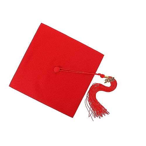 PLAFOPE 1Stück Absolventenhut Stylische Bachelor Mütze Für Abschlussfeiern Für Graduierungen Und Besondere Anlässe Dekoration Für Schulabschlüsse von PLAFOPE