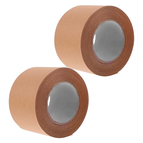 PLAFOPE 2 Rollen Kraftpapier Klebeband Stark Haftend Versandpakete Verpackung DIY Geschenkpapier Schreibbar Umweltfreundlich Recycelbar Vielseitig für Büro Haushalt Versand PLAFOPE 2 Rollen Kraftpapier Klebeband Stark Haftend Versandpakete Verpackung DIY Geschenkpapier Schreibbar Umweltfreundlich Recycelbar Vielseitig für Büro Haushalt Versand von PLAFOPE