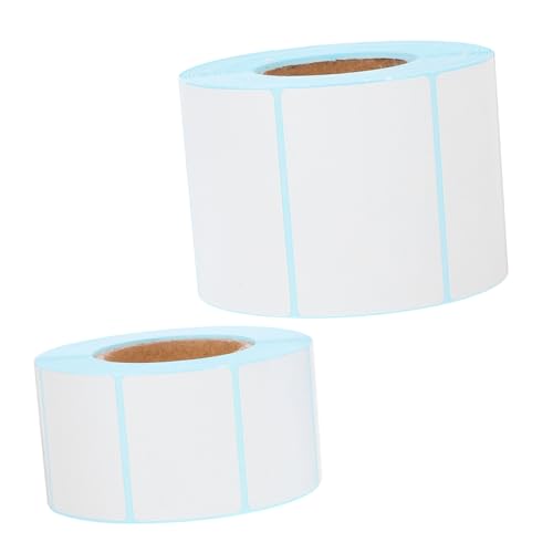 PLAFOPE 2 Rollen Wasserdichte Selbstklebende Haftetiketten Je Blanko Versand Preis Barcode aufkleber für Organisation Beschriftung und Expressversand PLAFOPE 2 Rollen Wasserdichte Selbstklebende Haftetiketten Je Blanko Versand Preis Barcode aufkleber für Organisation Beschriftung und Expressversand von PLAFOPE