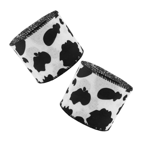 PLAFOPE 2 Rolls Dekoratives Kuhband Für Handwerk Und Kränze Kuhdruckmuster Ribbon Tiermuster Ribbon Bastelbande PLAFOPE 2 Rolls Dekoratives Kuhband Für Handwerk Und Kränze Kuhdruckmuster Ribbon Tiermuster Ribbon Bastelbande von PLAFOPE