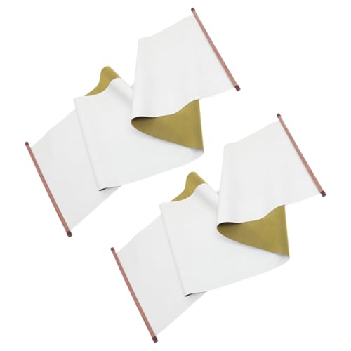 PLAFOPE 2 STÜCK Chinesisches Kalligraphie wassertuch Wiederverwendbares Wasserpapier für Anfänger Traditionelle Malrolle Blanko Schriftrolle für Kalligraphie und Malerei PLAFOPE 2 STÜCK Chinesisches Kalligraphie wassertuch Wiederverwendbares Wasserpapier für Anfänger Traditionelle Malrolle Blanko Schriftrolle für Kalligraphie und Malerei von PLAFOPE