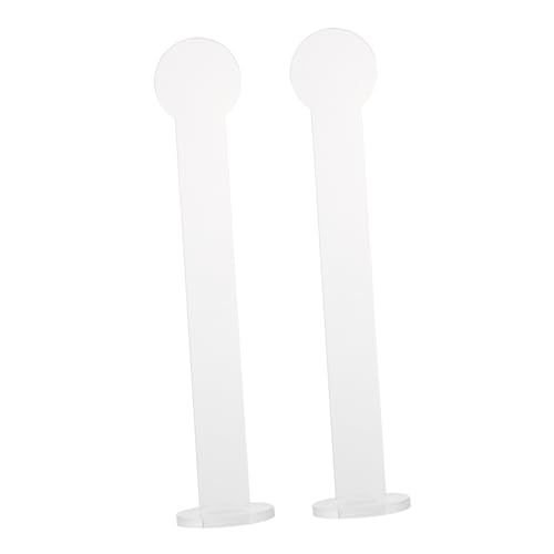 PLAFOPE 2 Sätze Acryl Klebeband Organizer Transparent Selbstklebend Klebebandhalter Aufbewahrung für Büro und Zuhause Schreibtisch Organizer für Washi Tape und Klebeband Praktischer DIY von PLAFOPE