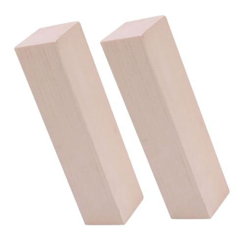 PLAFOPE 2 Stück Basswood Schnitzholz Blöcke Teilig Rechteckige Holzklötze zum Basteln und Schnitzen Lindenholz Schnitzblock für DIY Holzkunst zum Üben und Kreativen Gestalten PLAFOPE 2 Stück Basswood Schnitzholz Blöcke Teilig Rechteckige Holzklötze zum Basteln und Schnitzen Lindenholz Schnitzblock für DIY Holzkunst zum Üben und Kreativen Gestalten von PLAFOPE