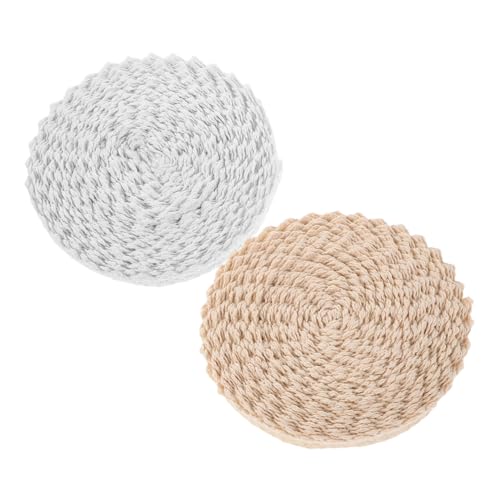PLAFOPE 2 Stück Baumwoll-spitzenband Breit Gemusterte Häkelspitze Weiß Handgefertigte Baumwollspitze für Nähprojekte Brautschmuck DIY Basteln Scrapbooking Tischläufer von PLAFOPE