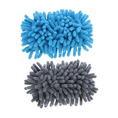 PLAFOPE 2 Stück Chenille Whiteboard Radierer Waschbar für Trockentinte Mikrofaser Schwamm Material für Klassenzimmer Büro Zuhause PLAFOPE 2 Stück Chenille Whiteboard Radierer Waschbar für Trockentinte Mikrofaser Schwamm Material für Klassenzimmer Büro Zuhause von PLAFOPE