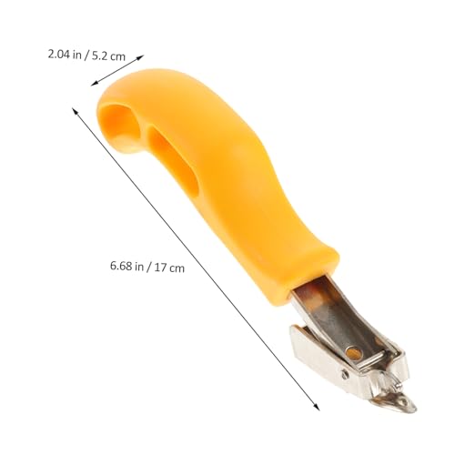 PLAFOPE 2 Stück Heavy Duty Staple Remover Metall Tack Puller für Möbelstoffe mit Ergonomischem Griff Hebelwirkung für Einfache Entfernung von Tief Sitzenden Klammern Geeignet für Polster von PLAFOPE