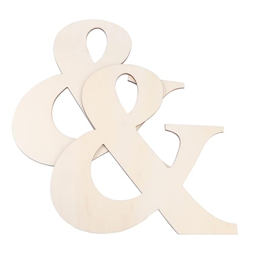 PLAFOPE 2 Stück Holzbuchstaben Naturbelassen DIY Holzschilder zum Basteln Sichere Holzanhänger für Individuelle Dekoration Kinderfreundlich Einfach zu Bemalen und Gestalten PLAFOPE 2 Stück Holzbuchstaben Naturbelassen DIY Holzschilder zum Basteln Sichere Holzanhänger für Individuelle Dekoration Kinderfreundlich Einfach zu Bemalen und Gestalten von PLAFOPE