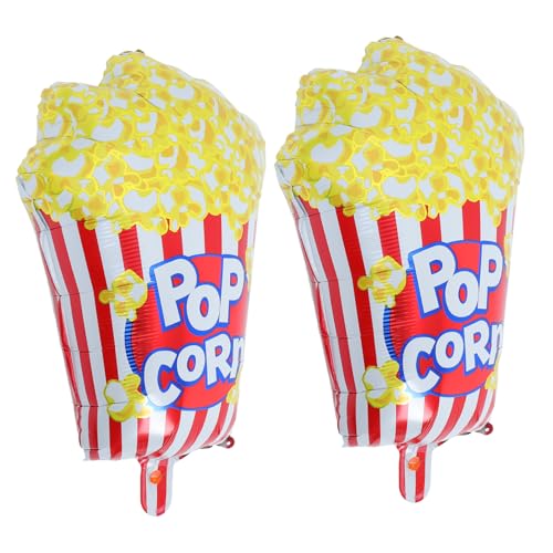 PLAFOPE 2 Stück Popcorn Folienballon Große Luftballons für Kindergeburtstag Filmabend und Karnevalsthemen Einfache Montage für Partys und Familienfeiern PLAFOPE 2 Stück Popcorn Folienballon Große Luftballons für Kindergeburtstag Filmabend und Karnevalsthemen Einfache Montage für Partys und Familienfeiern von PLAFOPE